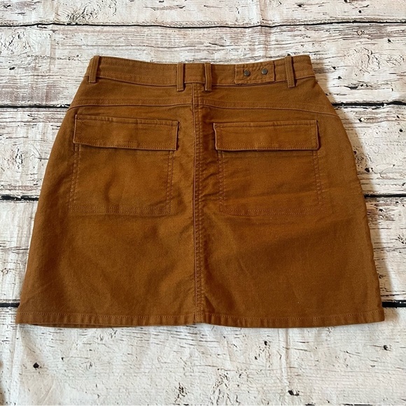 Prana Corduroy Mini Skirt Size 4 - Picture 10 of 10